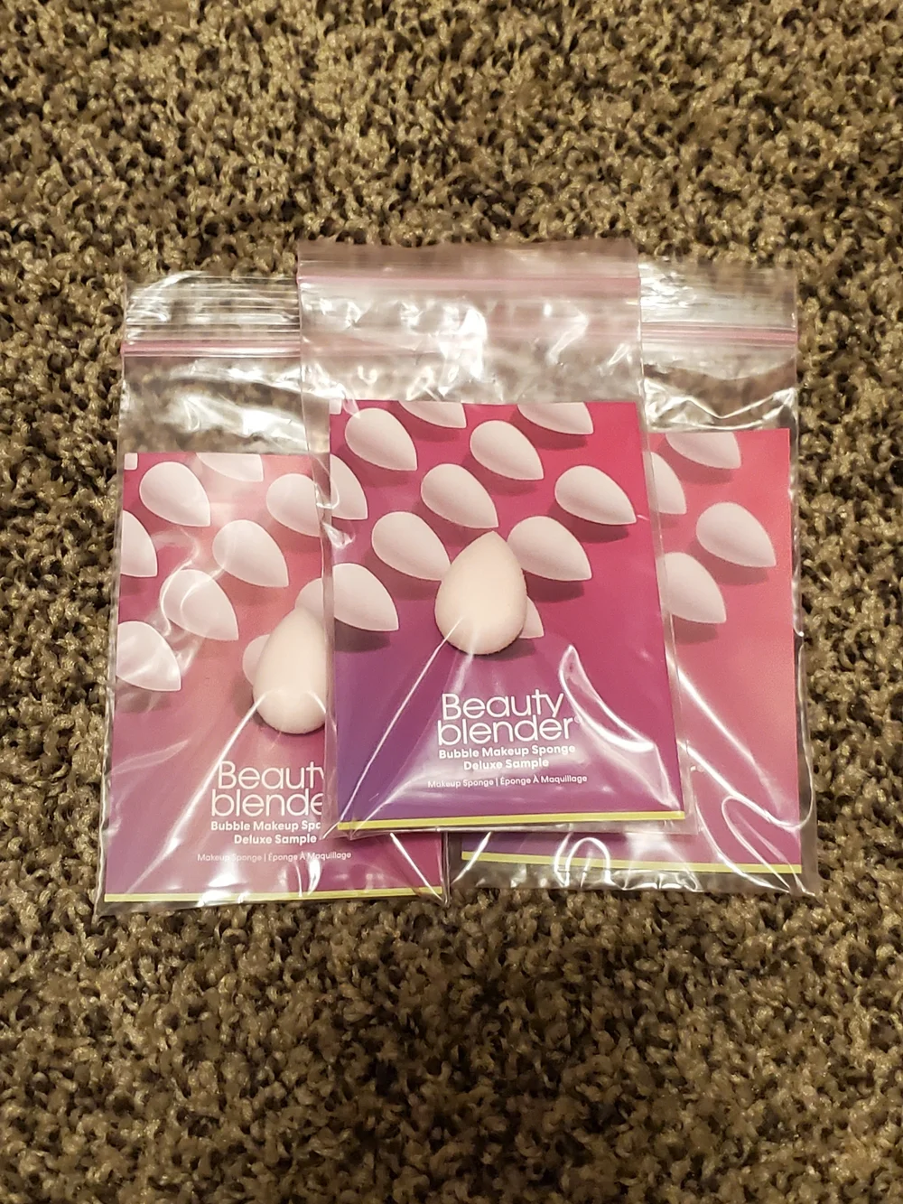 beautyblender Light Pink Sample Sponge Trio